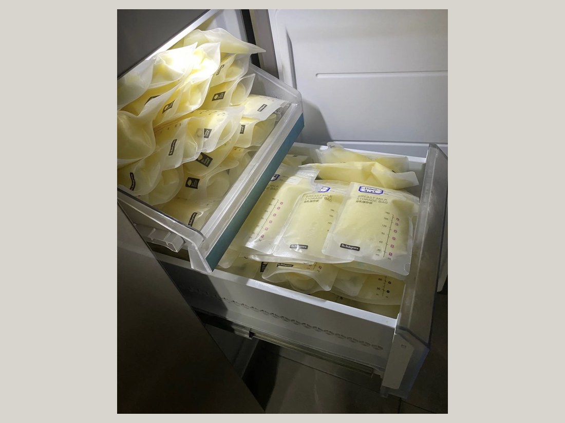 母乳喂养科部客户案例:多箱储奶实拍